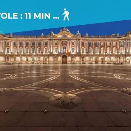 Authentic Toulousain - T4 - Hypercentre - Near Train Station *