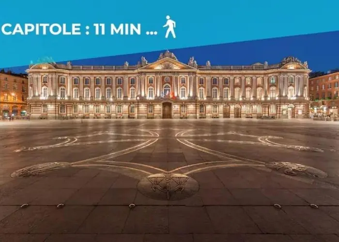 Authentic Toulousain - T4 - Hypercentre - Near Train Station *